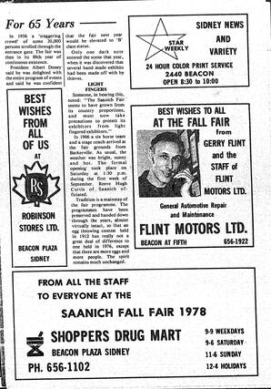 The Sidney Review Wed, August 30, 1978 (Page 22)