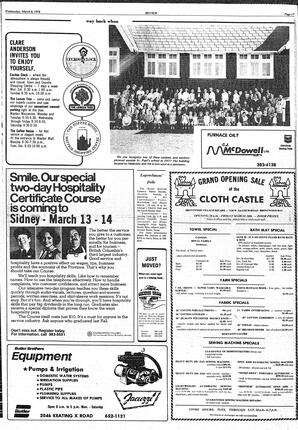 The Sidney Review Wed, March 8, 1978 (Page 17)