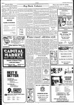 The Sidney Review Wed, February 22, 1978 (Page 10)