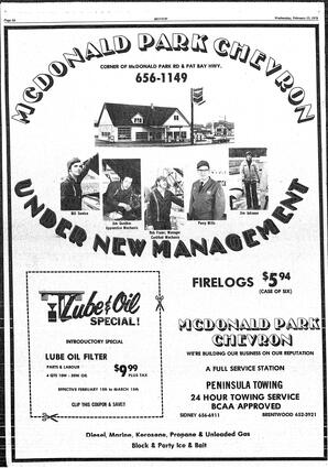 The Sidney Review Wed, February 15, 1978 (Page 10)