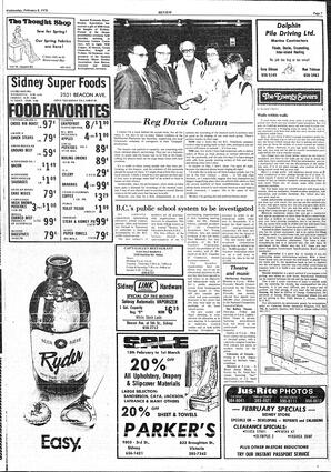 The Sidney Review Wed, February 8, 1978 (Page 7)