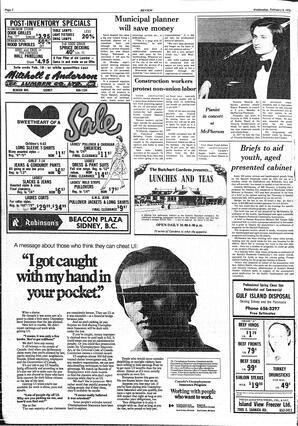 The Sidney Review Wed, February 8, 1978 (Page 2)