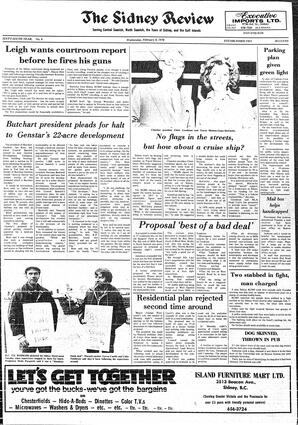 The Sidney Review Wed, February 8, 1978 (Page 1)