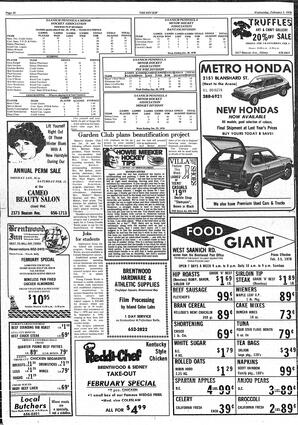 The Sidney Review Wed, February 1, 1978 (Page 10)