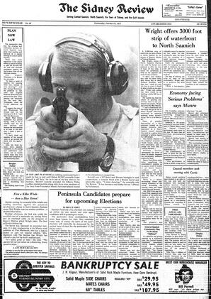 The Sidney Review Wed, October 19, 1977 (Page 1)