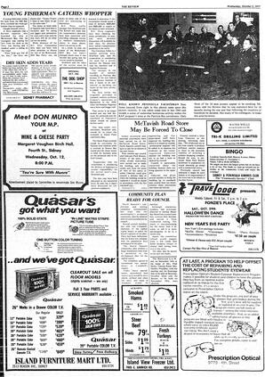 The Sidney Review Wed, October 5, 1977 (Page 2)