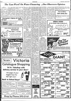 The Sidney Review Wed, August 24, 1977 (Page 8)