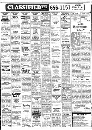 The Sidney Review Wed, August 24, 1977 (Page 6)