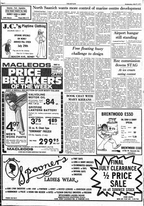 The Sidney Review Wed, July 27, 1977 (Page 2)
