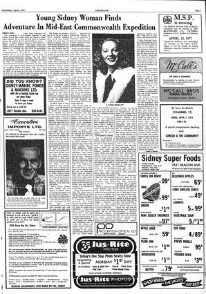 The Sidney Review Wed, April 6, 1977 (Page 7)