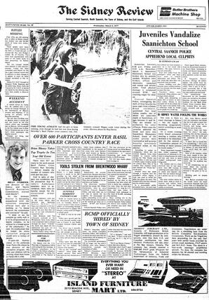 The Sidney Review Wed, March 9, 1977 (Page 1)