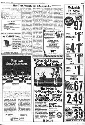 The Sidney Review Wed, February 16, 1977 (Page 7)