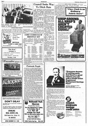 The Sidney Review Wed, February 9, 1977 (Page 2)