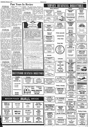 The Sidney Review Wed, February 2, 1977 (Page 13)