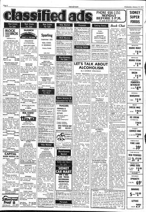 The Sidney Review Wed, January 19, 1977 (Page 8)
