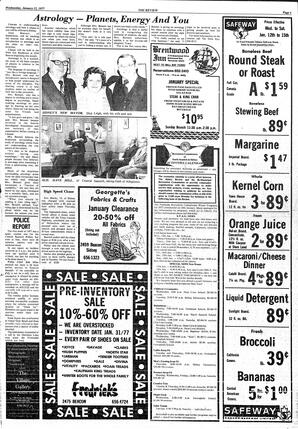 The Sidney Review Wed, January 12, 1977 (Page 5)