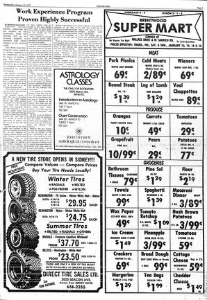 The Sidney Review Wed, January 12, 1977 (Page 3)