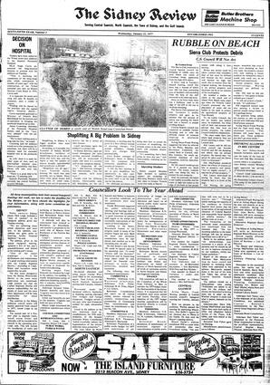 The Sidney Review Wed, January 12, 1977 (Page 1)
