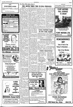 The Sidney Review Wed, November 10, 1976 (Page 11)