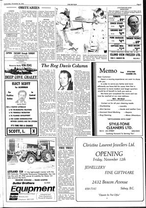 The Sidney Review Wed, November 10, 1976 (Page 9)