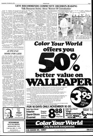 The Sidney Review Wed, November 10, 1976 (Page 7)