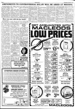 The Sidney Review Wed, October 6, 1976 (Page 6)