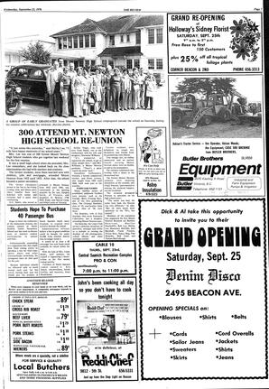 The Sidney Review Wed, September 22, 1976 (Page 7)