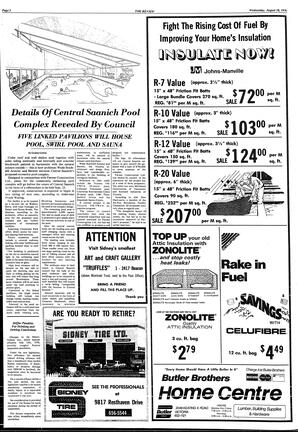 The Sidney Review Wed, August 18, 1976 (Page 2)