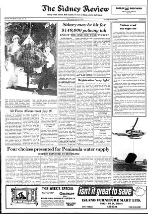 The Sidney Review Wed, July 14, 1976 (Page 1)