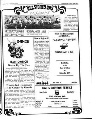 The Sidney Review Wed, June 23, 1976 (Page 27)