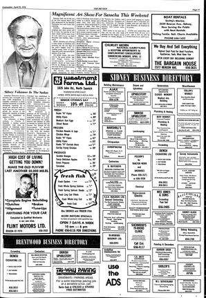 The Sidney Review Wed, April 28, 1976 (Page 11)