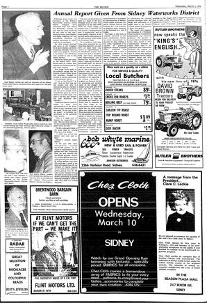 The Sidney Review Wed, March 3, 1976 (Page 2)