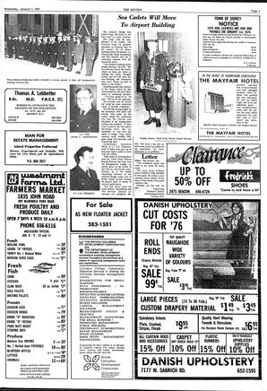 The Sidney Review Wed, January 7, 1976 (Page 3)