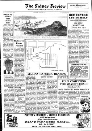 The Sidney Review Wed, October 22, 1975 (Page 1)