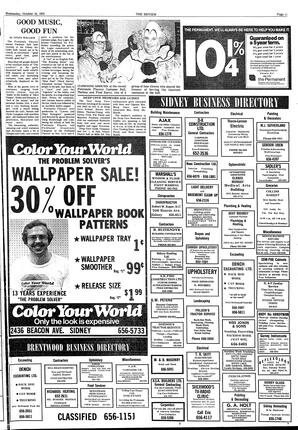 The Sidney Review Wed, October 15, 1975 (Page 11)
