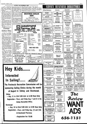 The Sidney Review Wed, August 6, 1975 (Page 7)