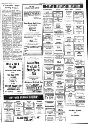 The Sidney Review Wed, June 11, 1975 (Page 13)