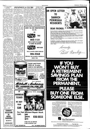 The Sidney Review Wed, February 19, 1975 (Page 10)
