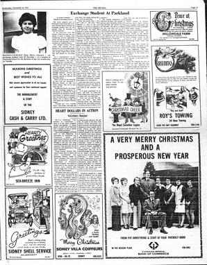 The Sidney Review Wed, December 18, 1974 (Page 19)