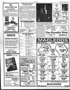 The Sidney Review Wed, December 4, 1974 (Page 6)