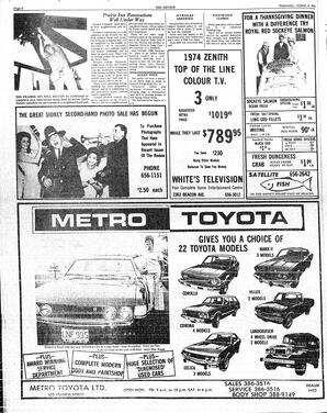 The Sidney Review Wed, October 9, 1974 (Page 8)