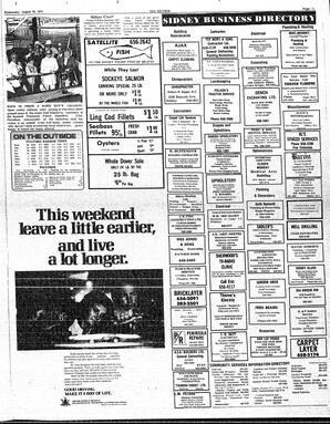 The Sidney Review Wed, August 28, 1974 (Page 11)