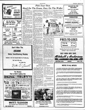 The Sidney Review Wed, August 28, 1974 (Page 8)