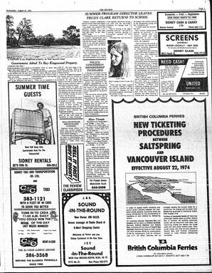 The Sidney Review Wed, August 21, 1974 (Page 3)