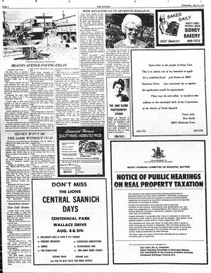 The Sidney Review Wed, July 24, 1974 (Page 2)