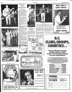 The Sidney Review Wed, July 3, 1974 (Page 2)
