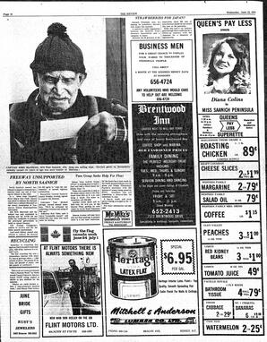 The Sidney Review Wed, June 19, 1974 (Page 16)