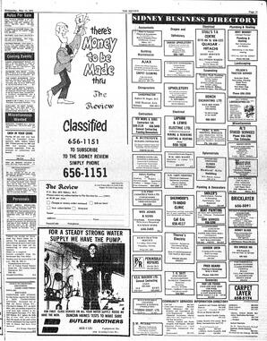 The Sidney Review Wed, May 15, 1974 (Page 13)