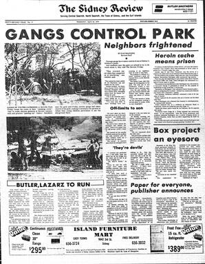 The Sidney Review Wed, April 24, 1974 (Page 1)