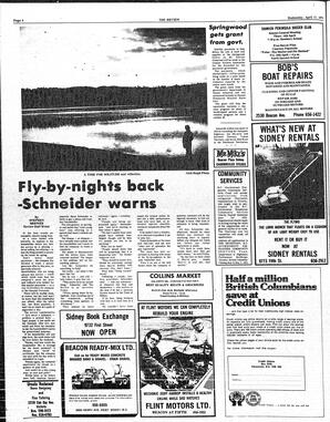 The Sidney Review Wed, April 17, 1974 (Page 8)